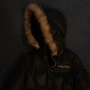 Baby Phat size medium faux fur trimmed jacket